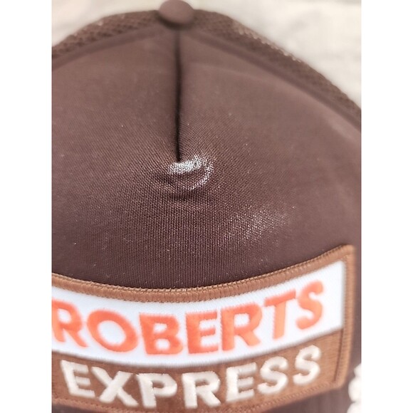 Vintage Roadway Express Mesh Trucker Hat Snapback - Picture 2 of 5